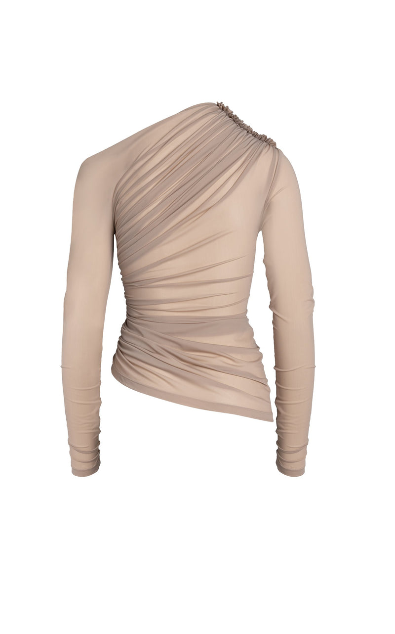 The Dimitra Draped Maxi Dress – Atelier UNTTLD